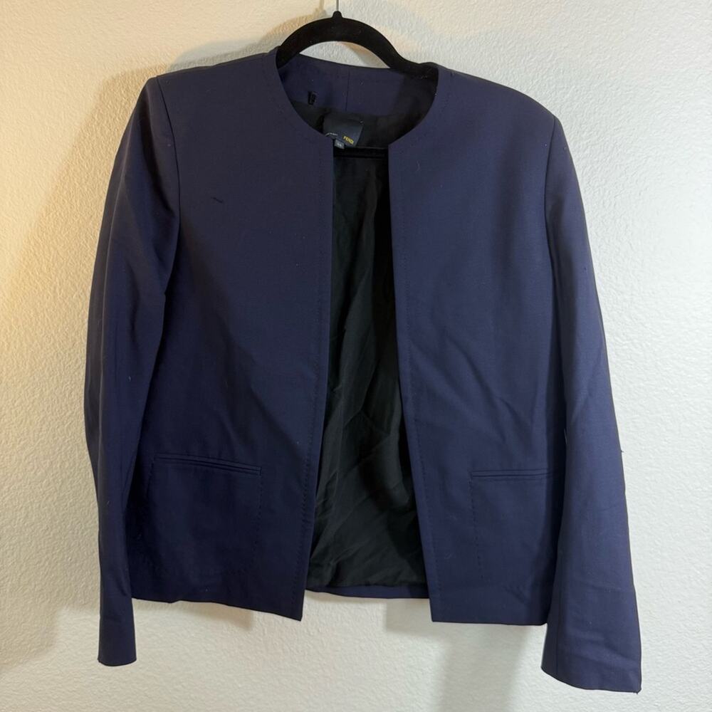 FENDI Dark Blue Women's Blazer